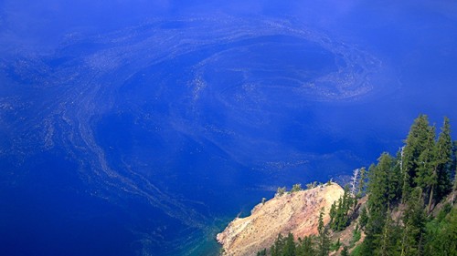 After Smithson, Crater Lake National Park