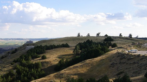 Parking, Scottsbluff National Monument