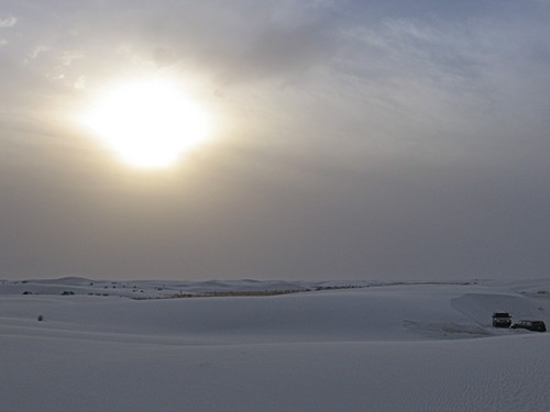 Parking, White Sands National Monument